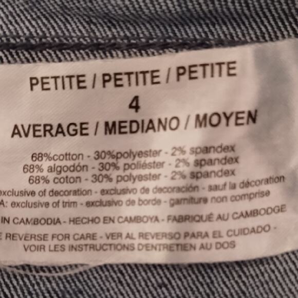 Women’s Iconic Gloria Vanderbilt Jeans – Blue- Amanda Style, Size 4 - Picture 6 of 6